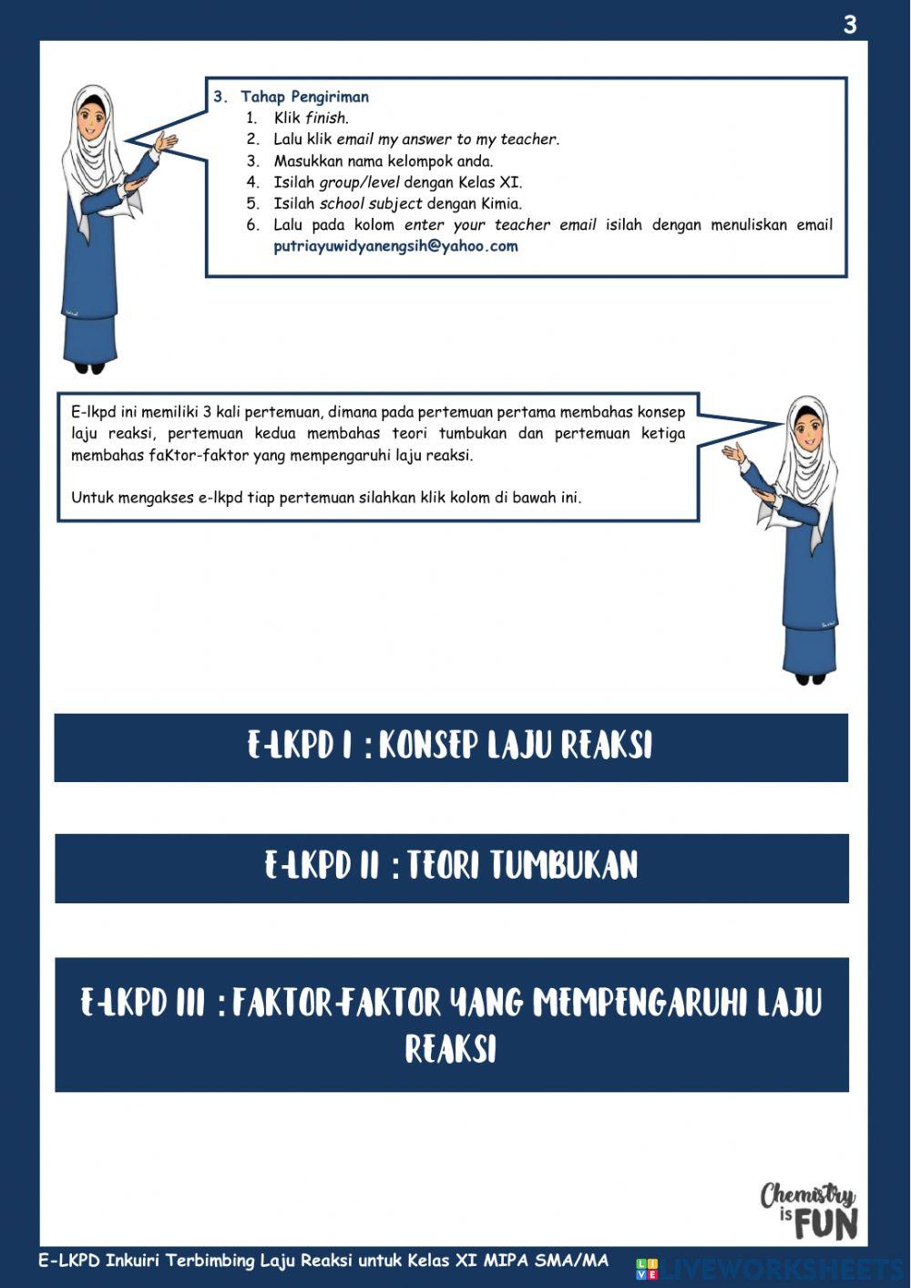 E-LKPD Inkuiri Terbimbing