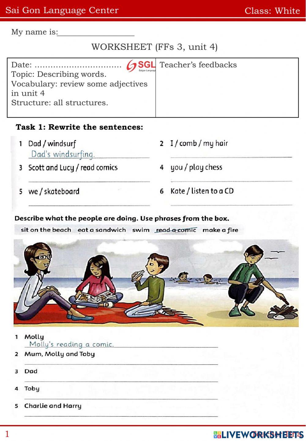 Review unit 4, ffs 1