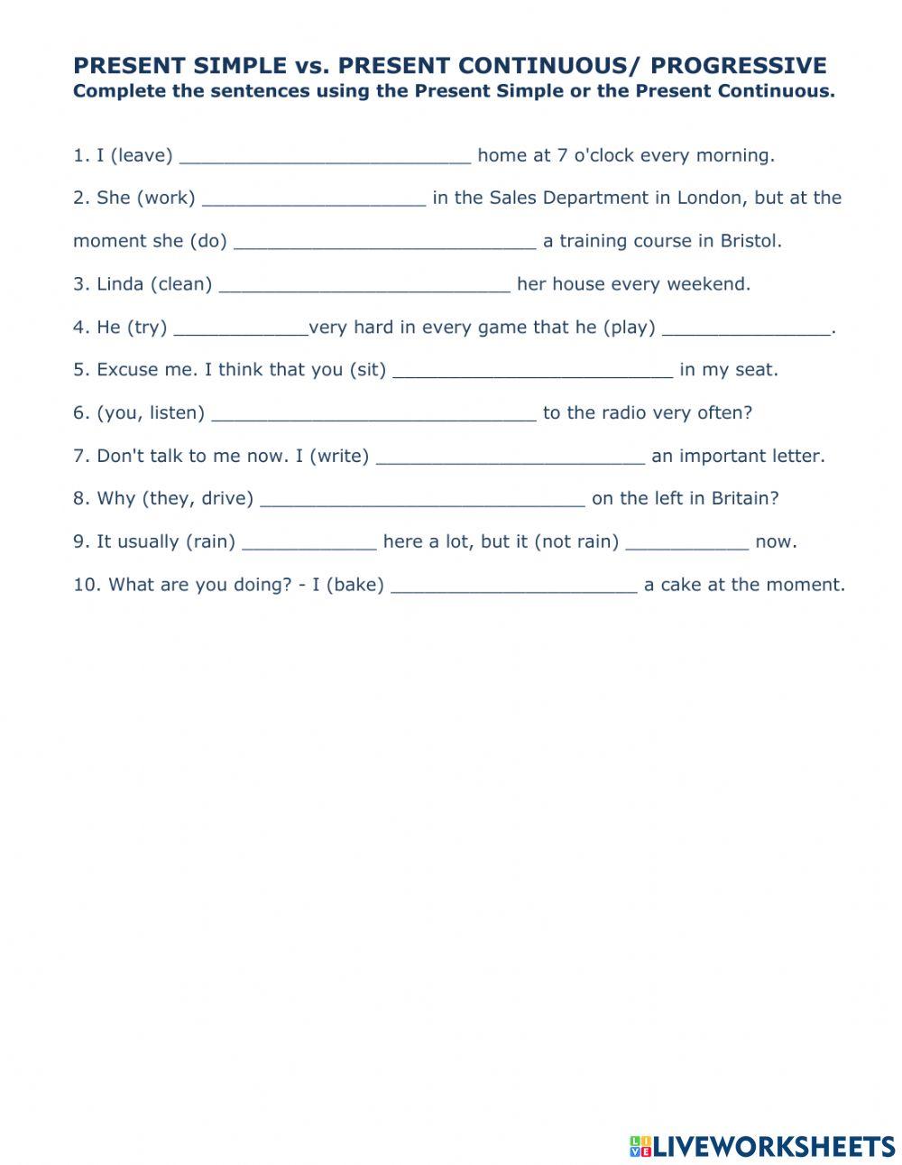 Unit 1: family life - Grammar 1