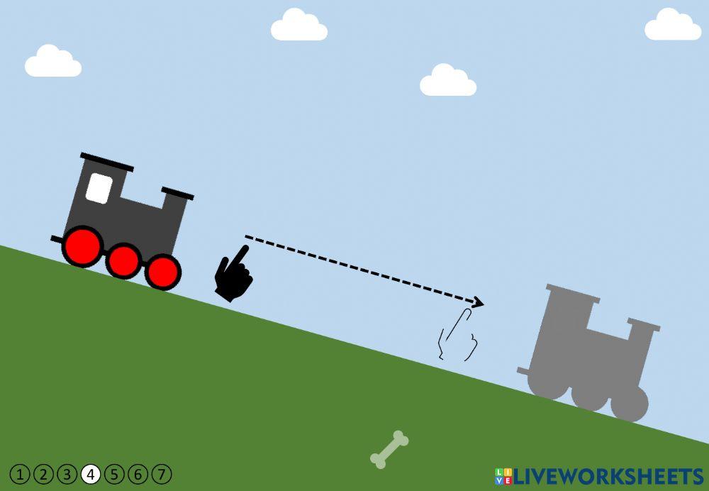 Aktiviti 'Temukan Garis dan Seret & Lepas'