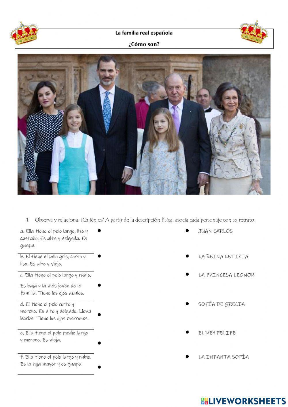 La familia Real española