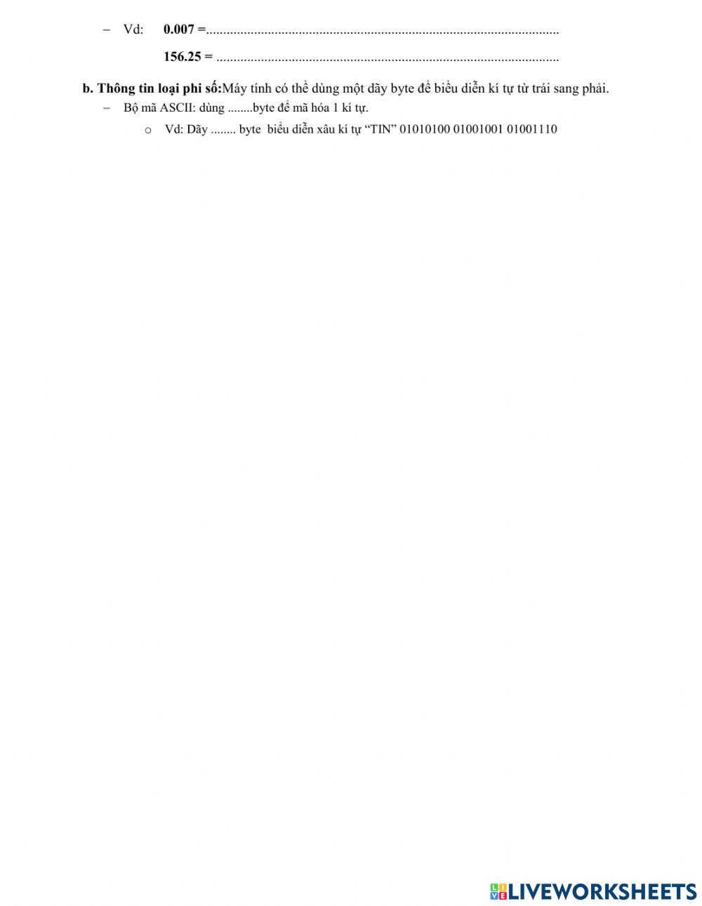 Bài 2 Thông tin và dữ liệu