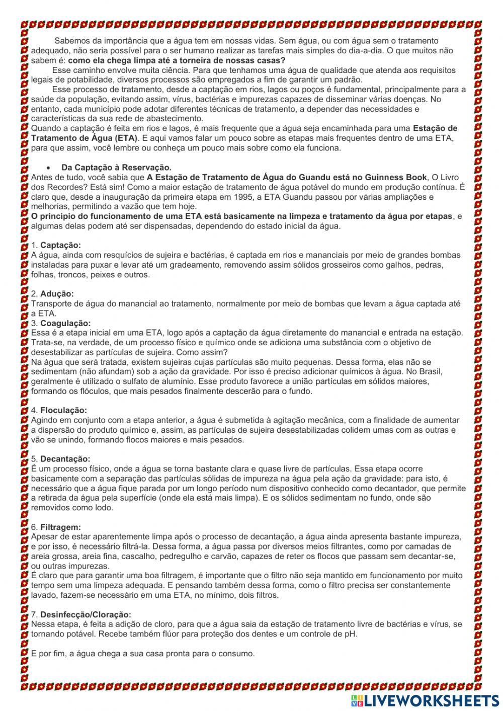 Separação de misturas