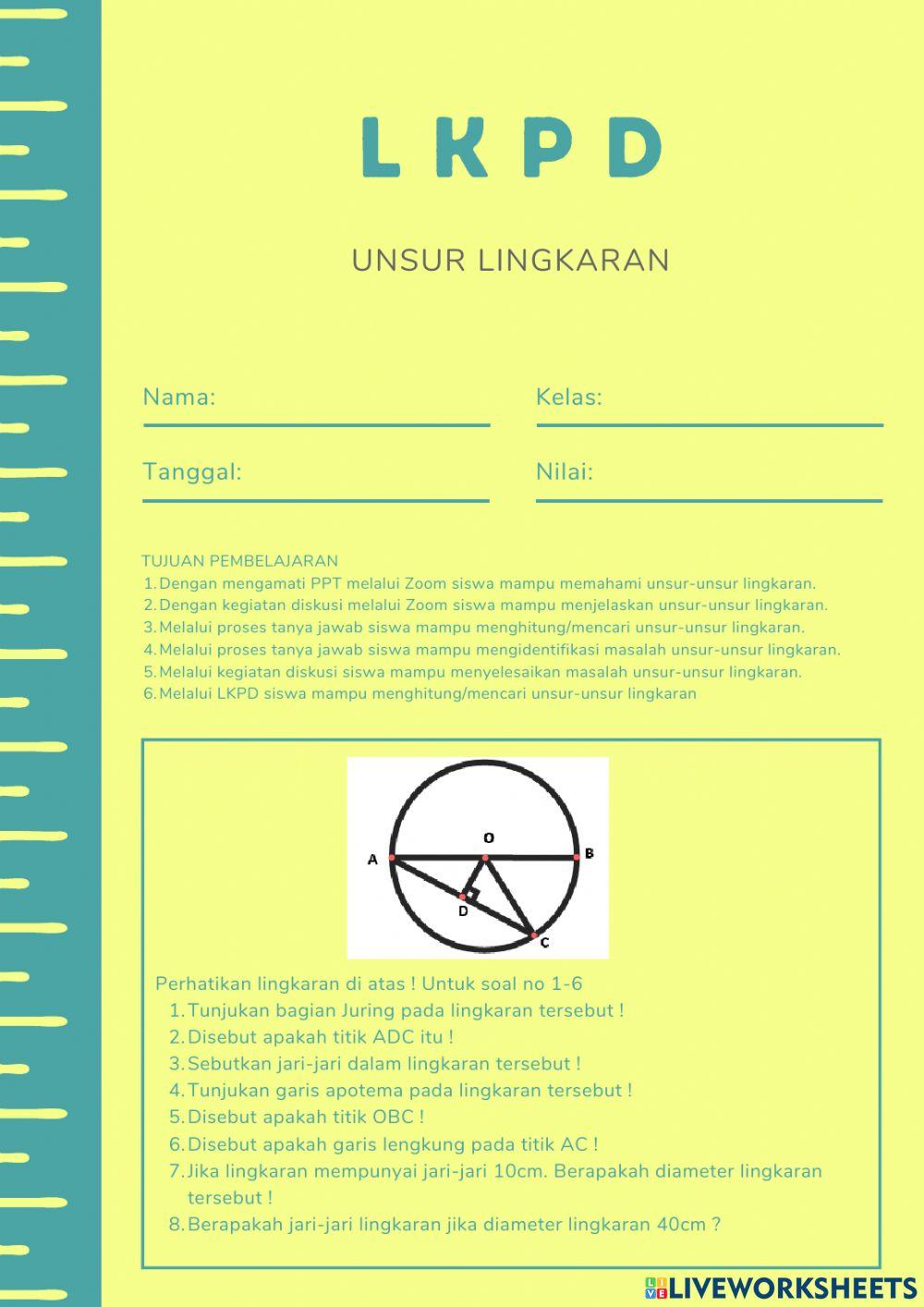 Unsur Lingkaran
