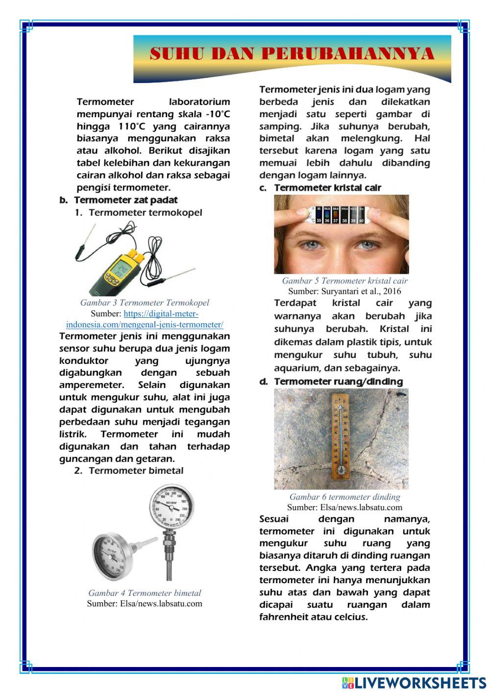 Suhu dan Perubahannya
