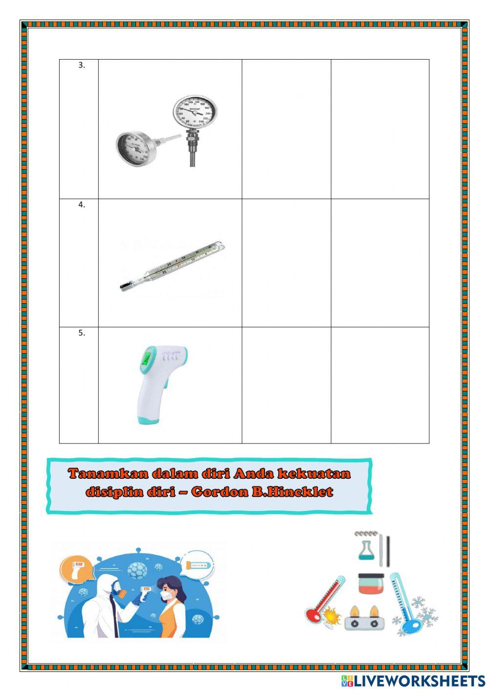 Kuis Mandiri Termometer