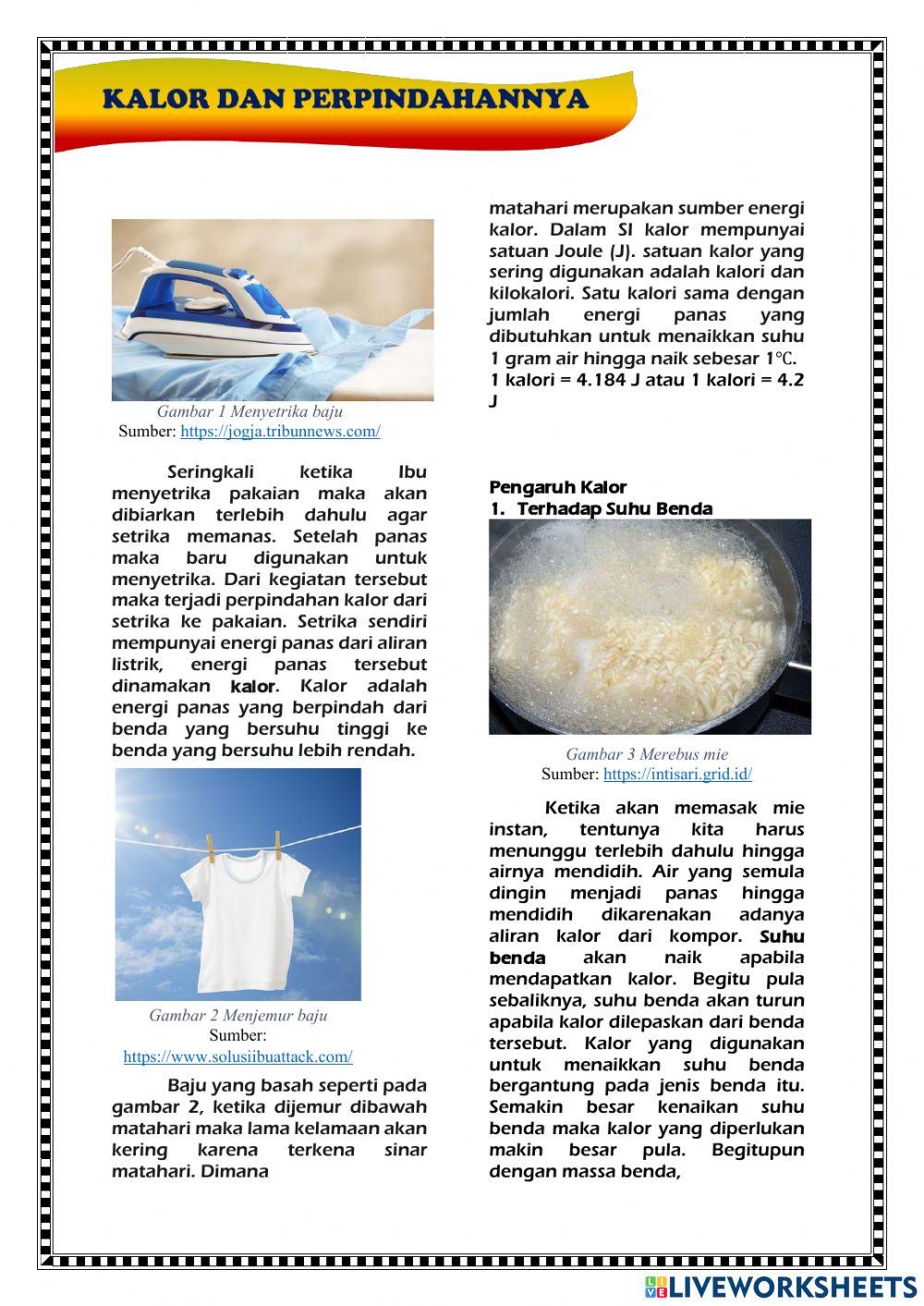 Kalor dan Perpindahannya