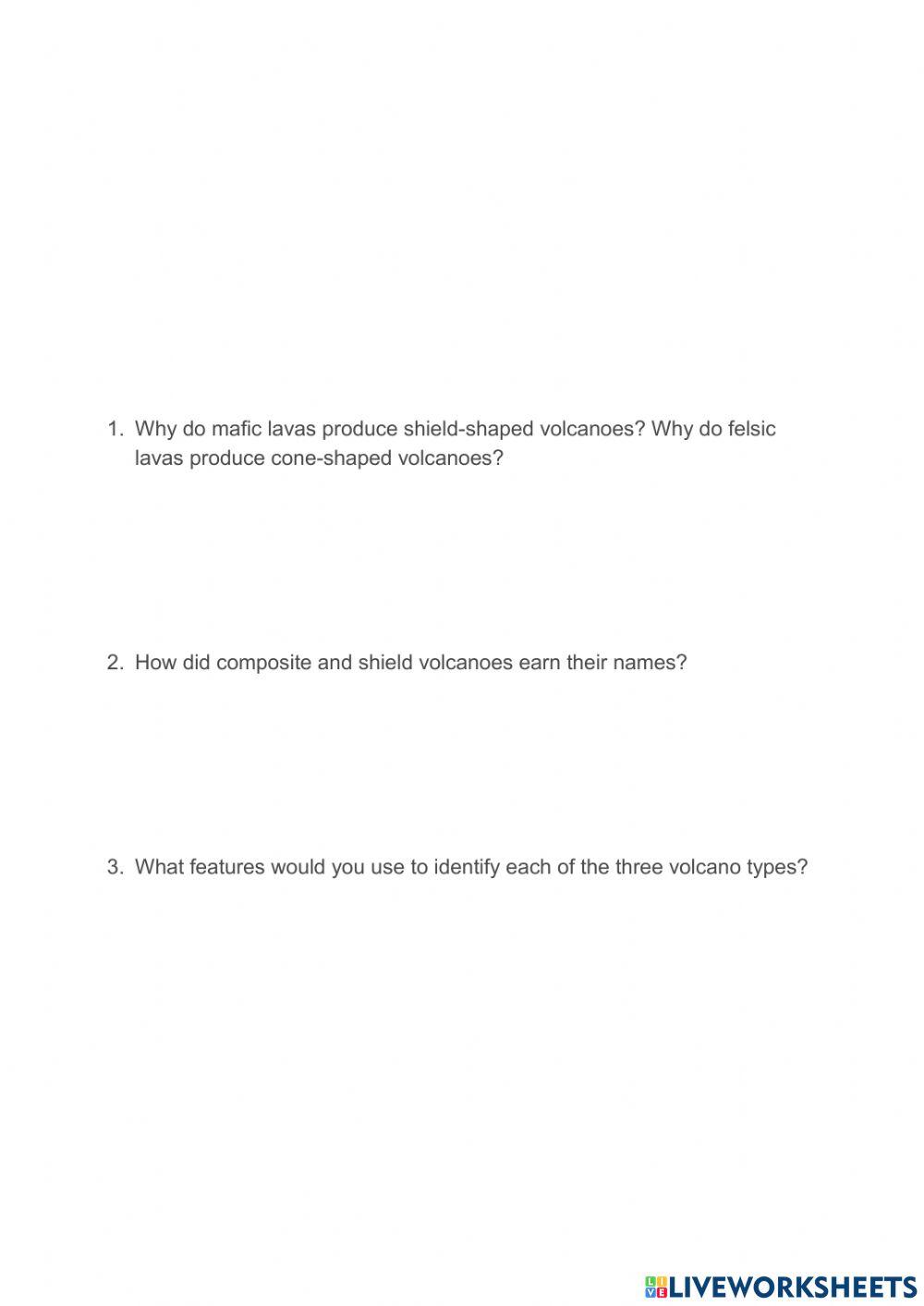 7.8 Types of Volcanoes