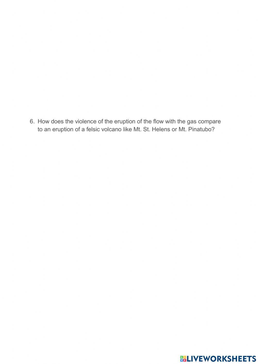 7.10 Volcanic Landforms