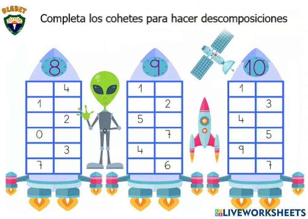 Descomposición de números