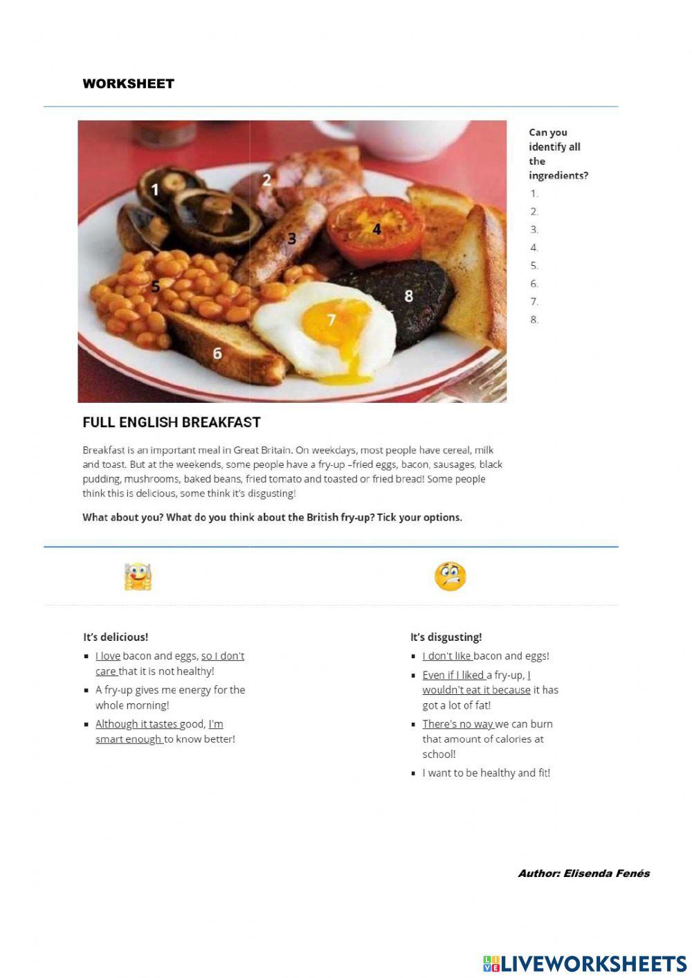 Full English Breakfast