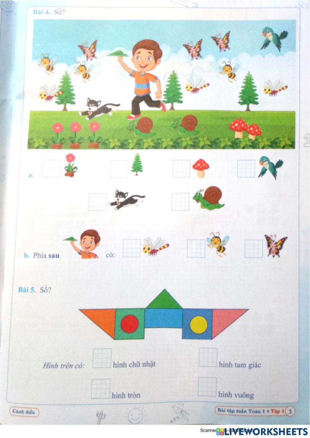 Bài tập Toán Tuần 1