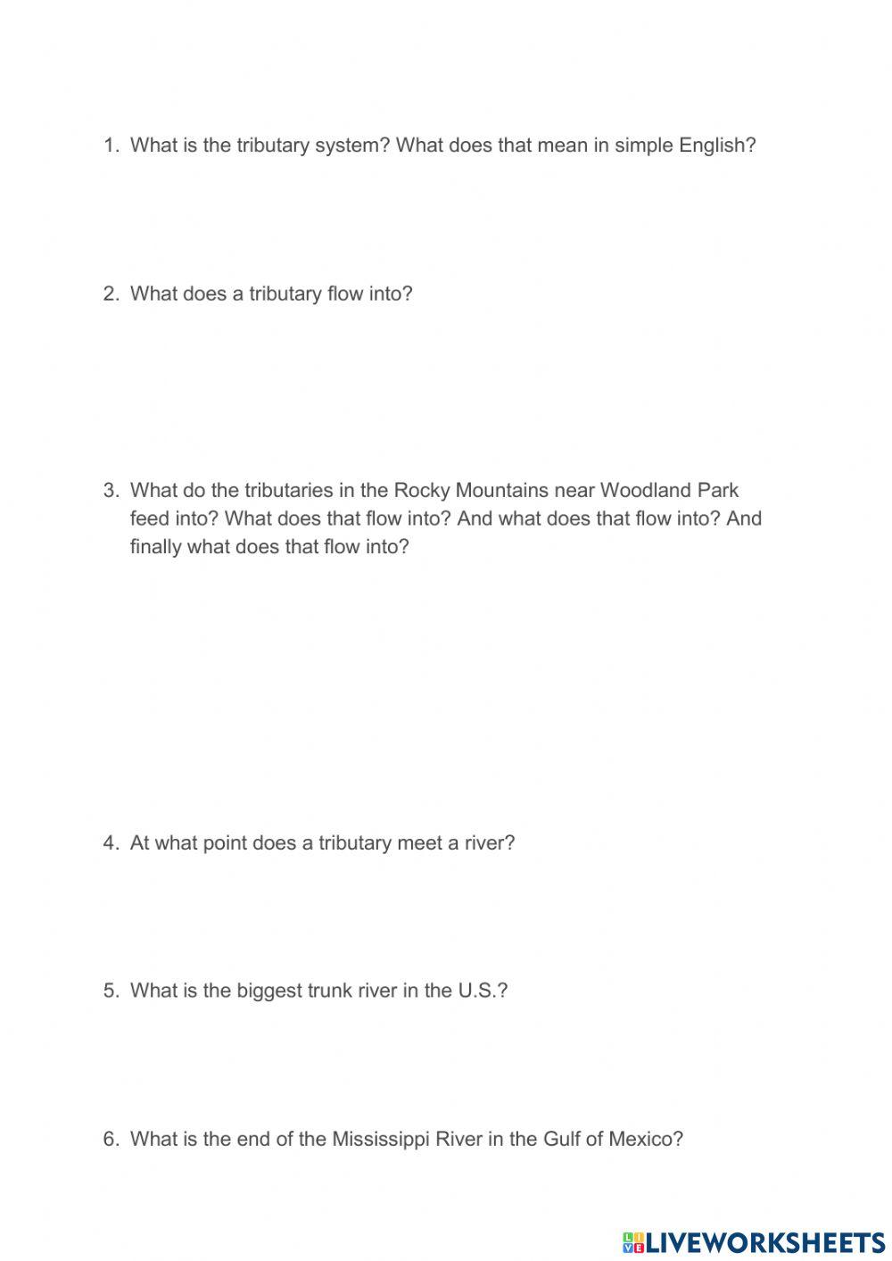 8.8 Streams and Rivers