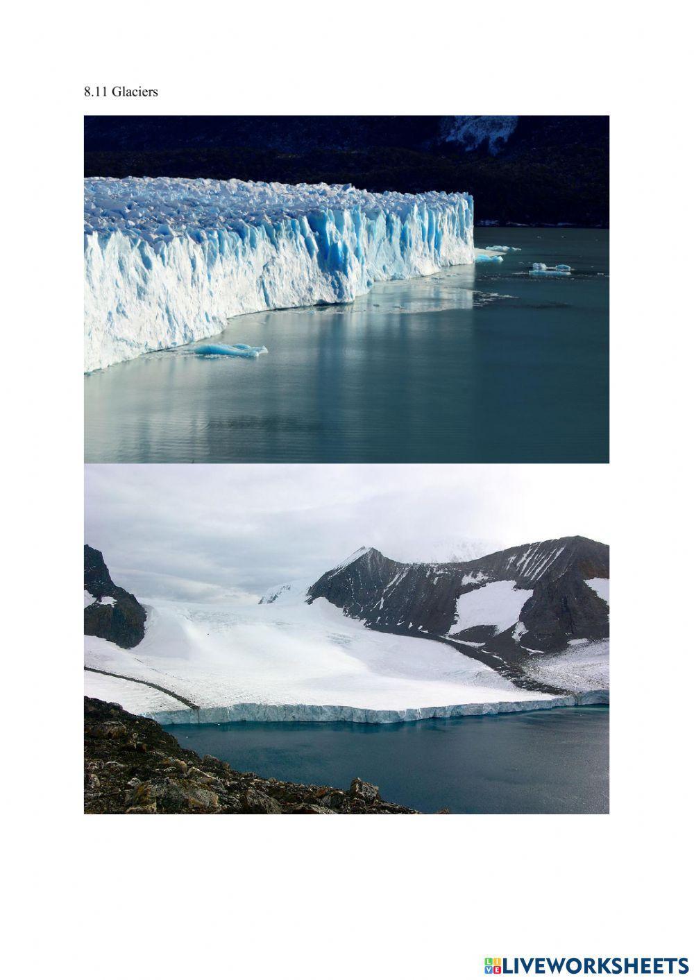 8.11 Glaciers