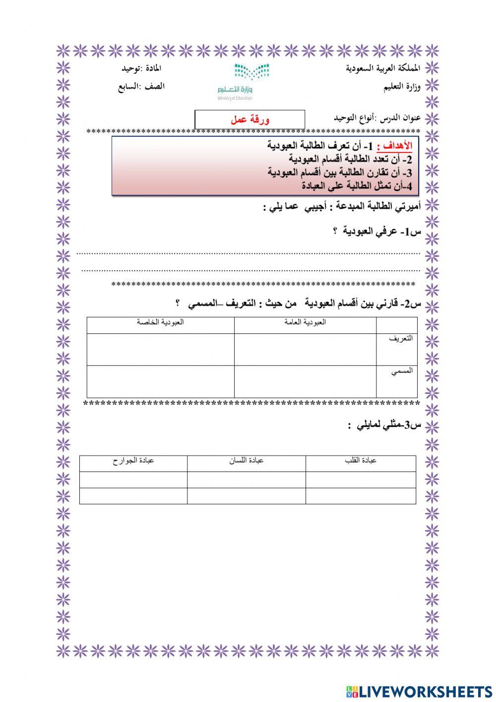 العبودية العامة والخاصة