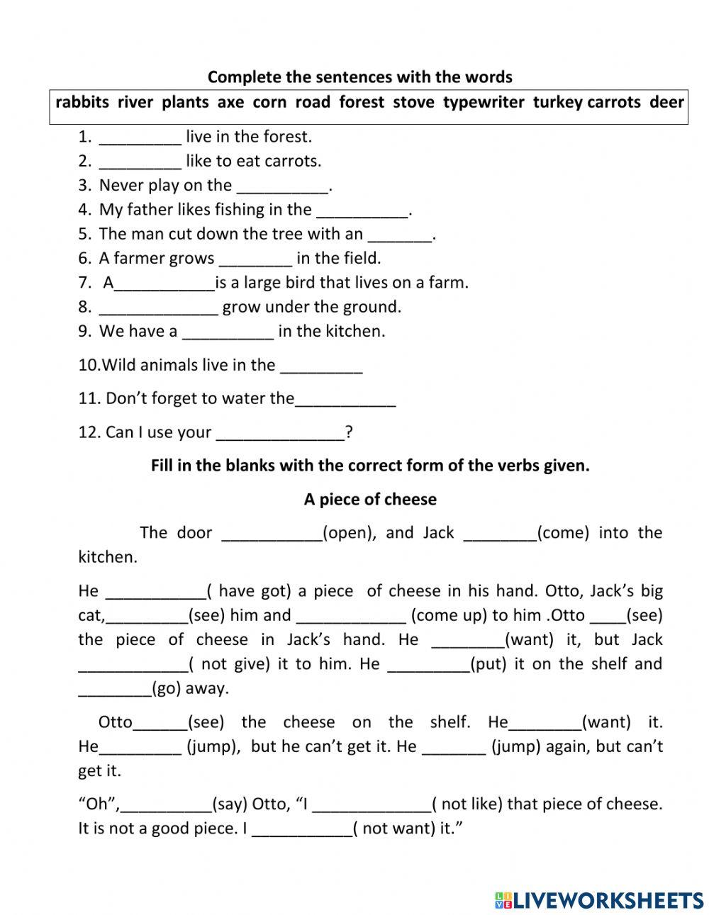 Jack from the forest