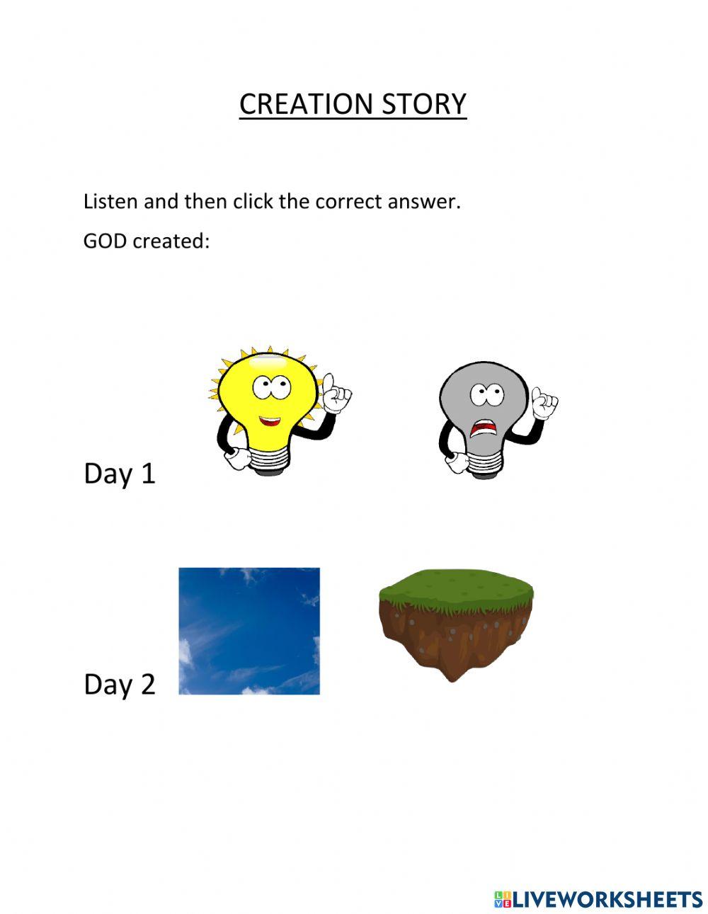 Creation Story Creation Story