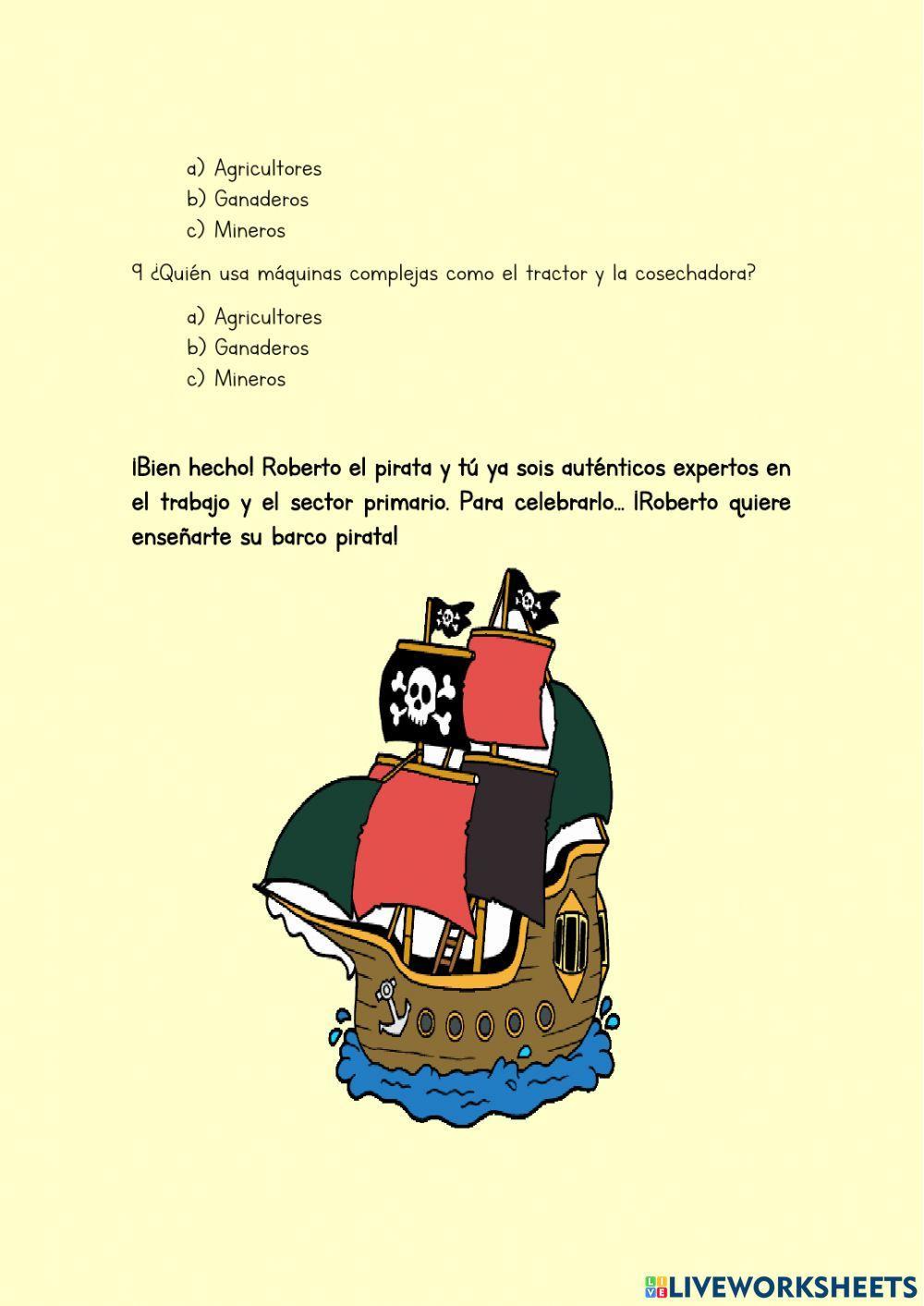 Ficha trabajo y sector primario