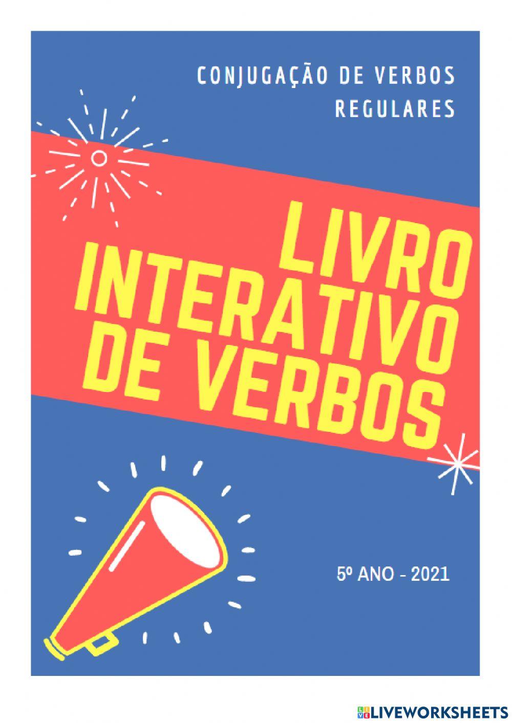 Livro interativo de verbos A