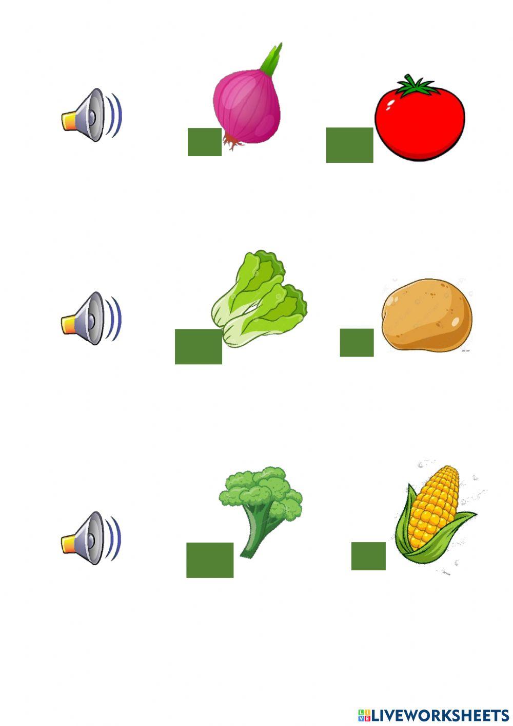 Vegetables- activity