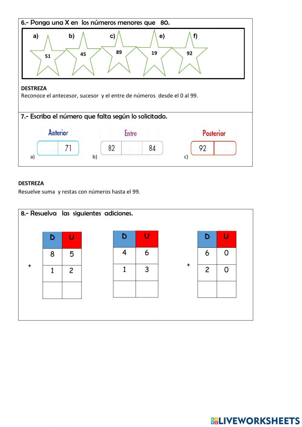 Evaluación diagnostico tercer año 2021-2022