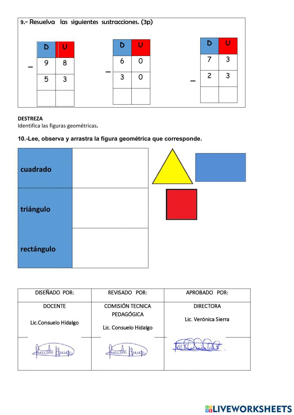 Evaluación diagnostico tercer año 2021-2022