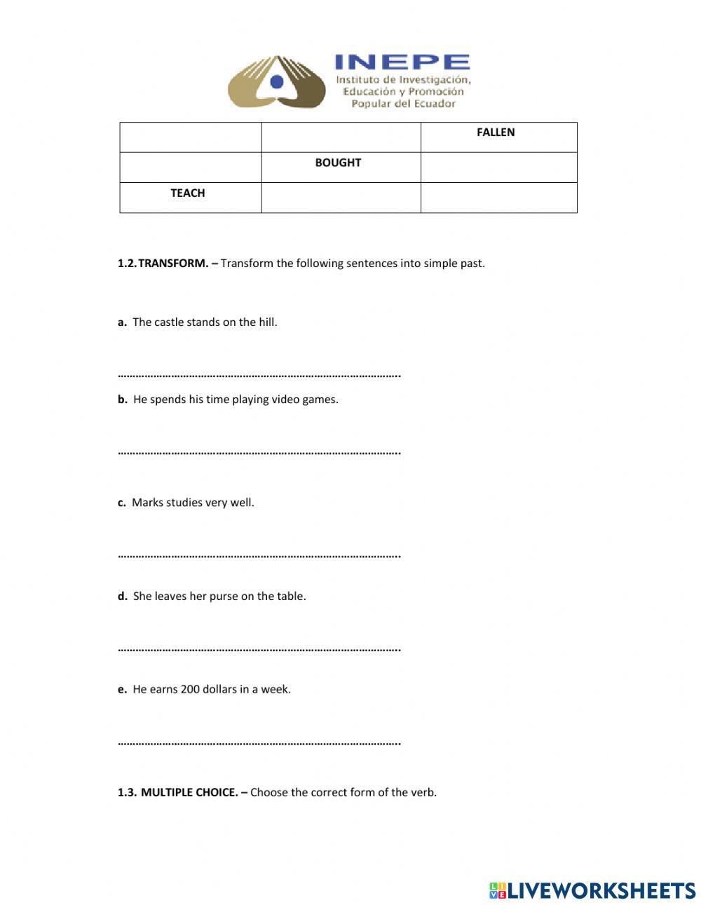 Use of english 2nd year