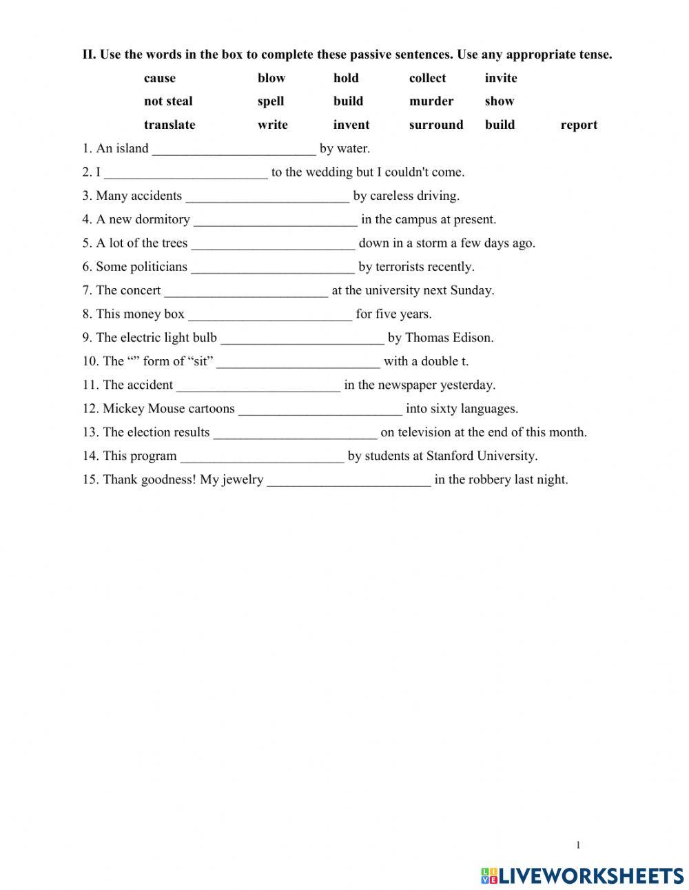 Passive voice mar 2020 1