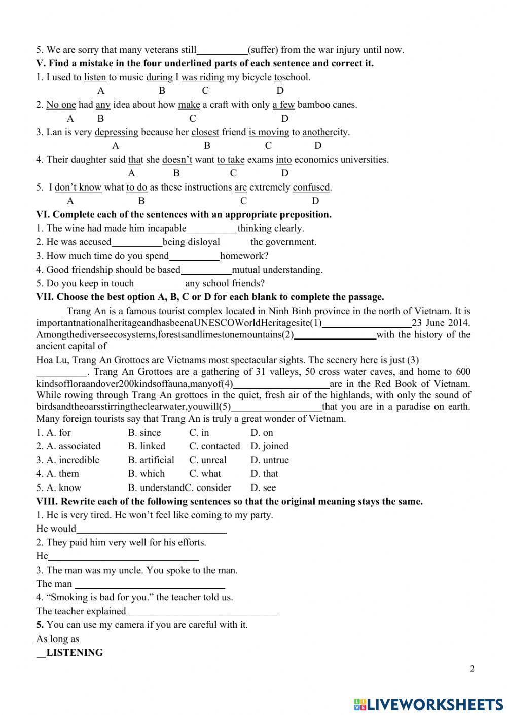 E9-advanced Test 3