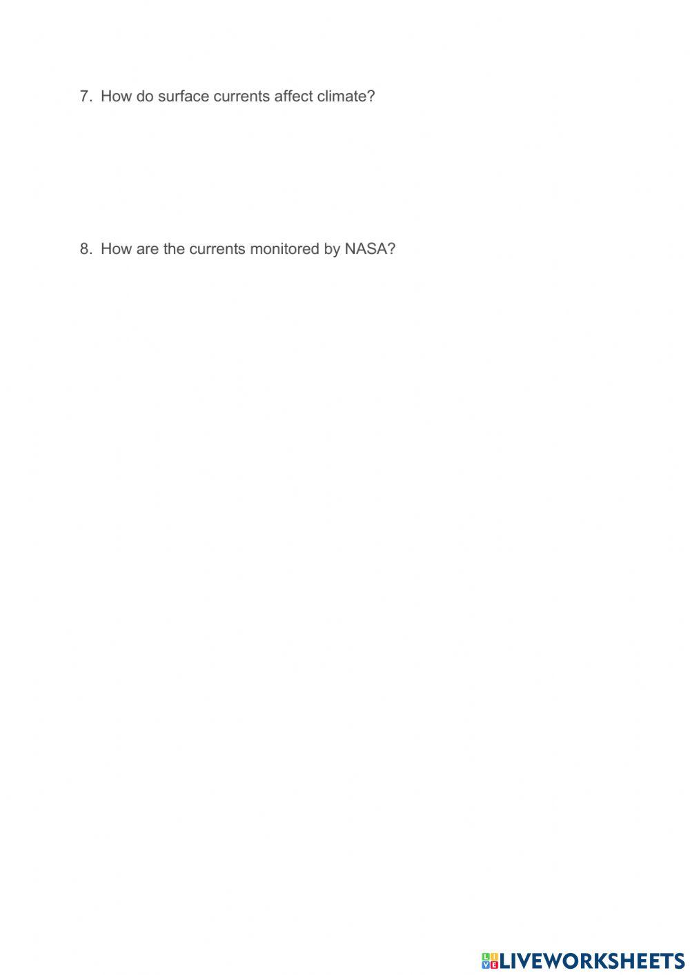 9.6 Surface Currents