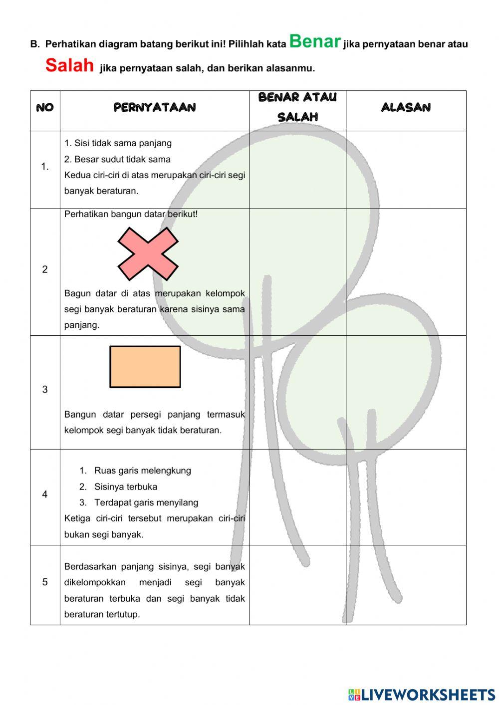 PH Matematika Segi Banyak