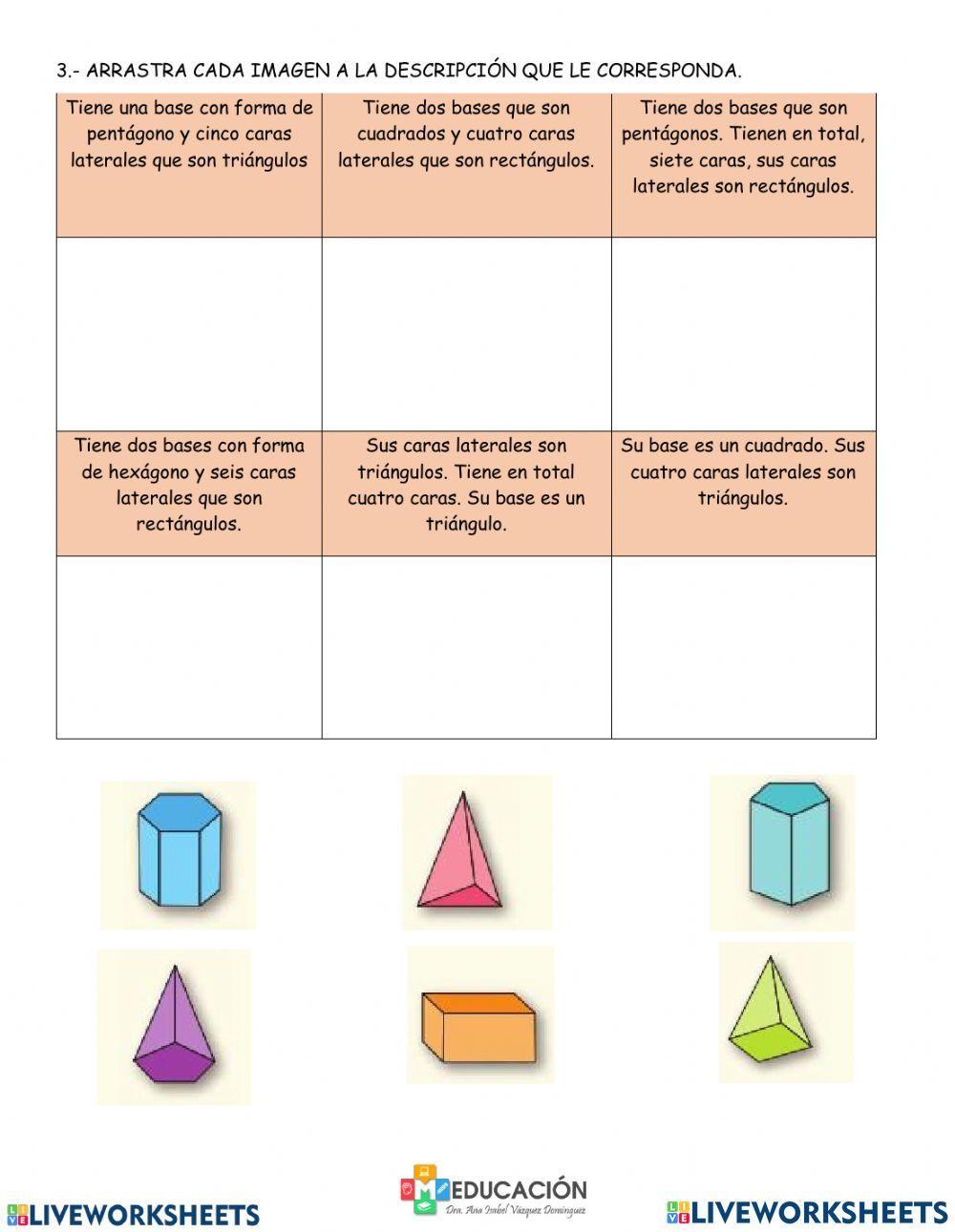 Prismas y pirámides