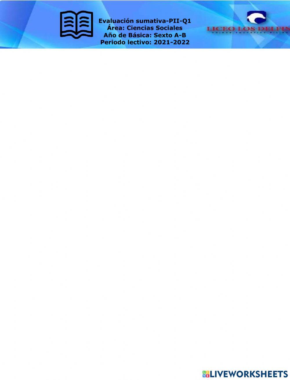 Evaluación sumativa EESS-P2-Q1