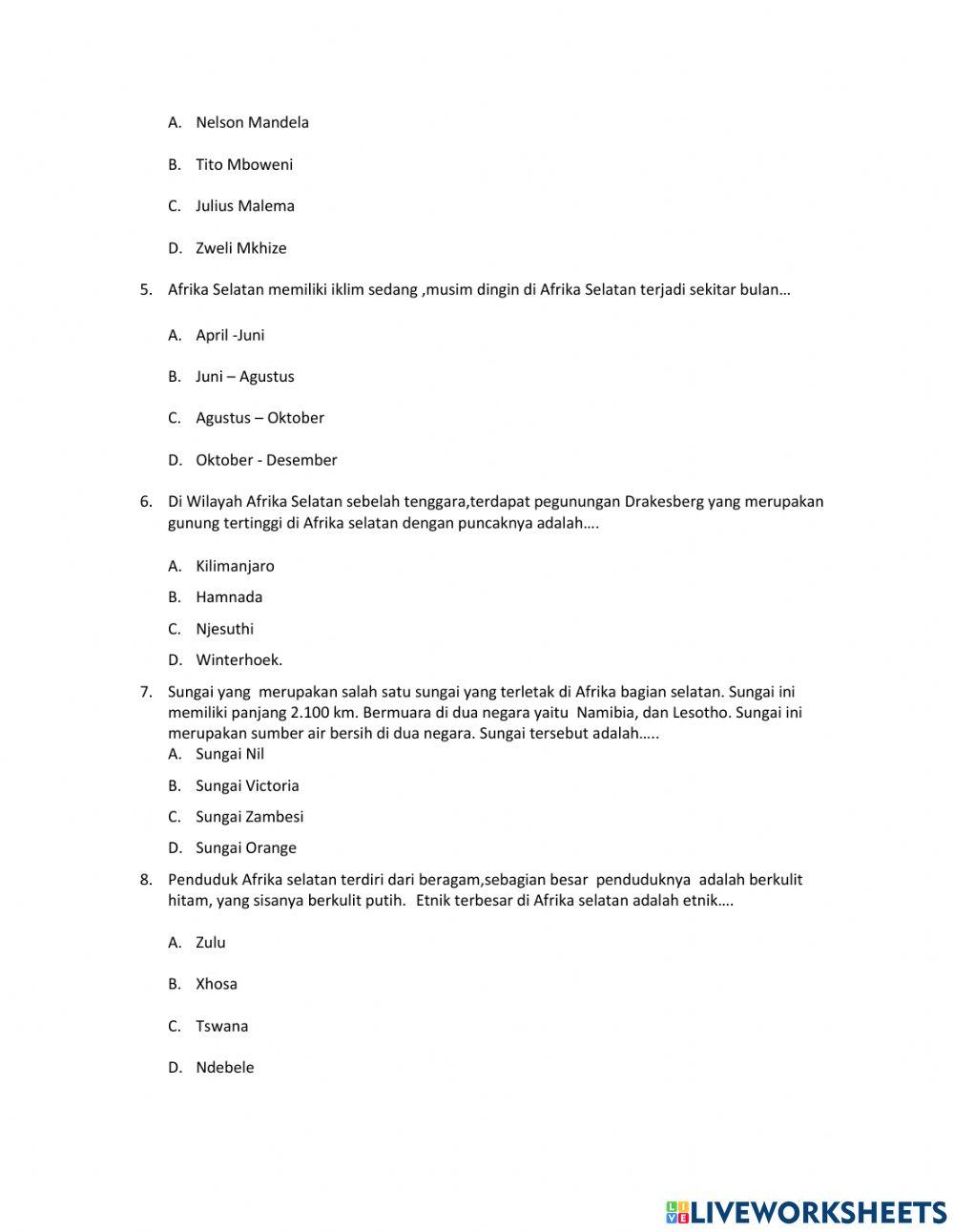 Nagara Afrika Selatan