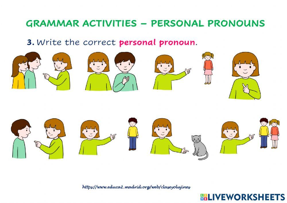 Personal Pronouns