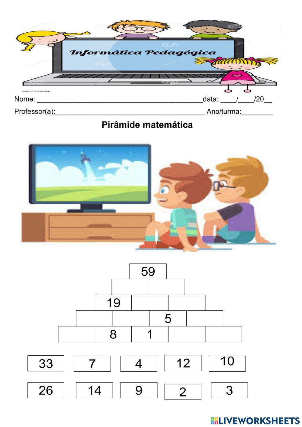 Pirâmide matemática
