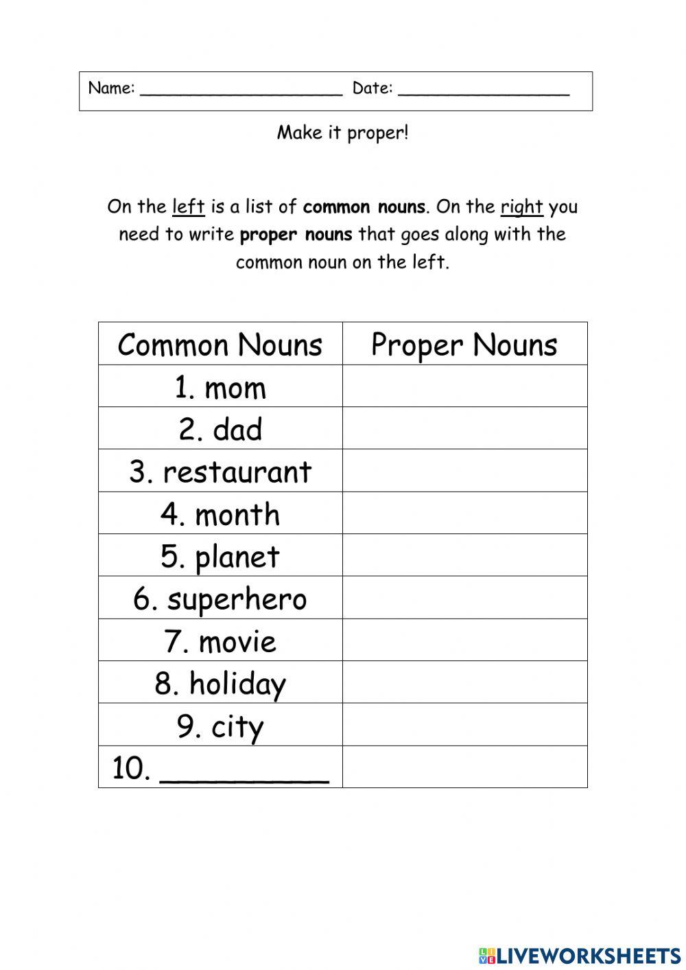 Nouns 4