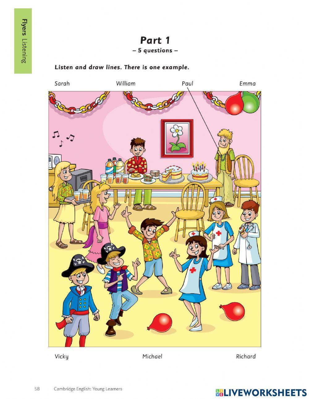 Flyers Listening. Vol.1