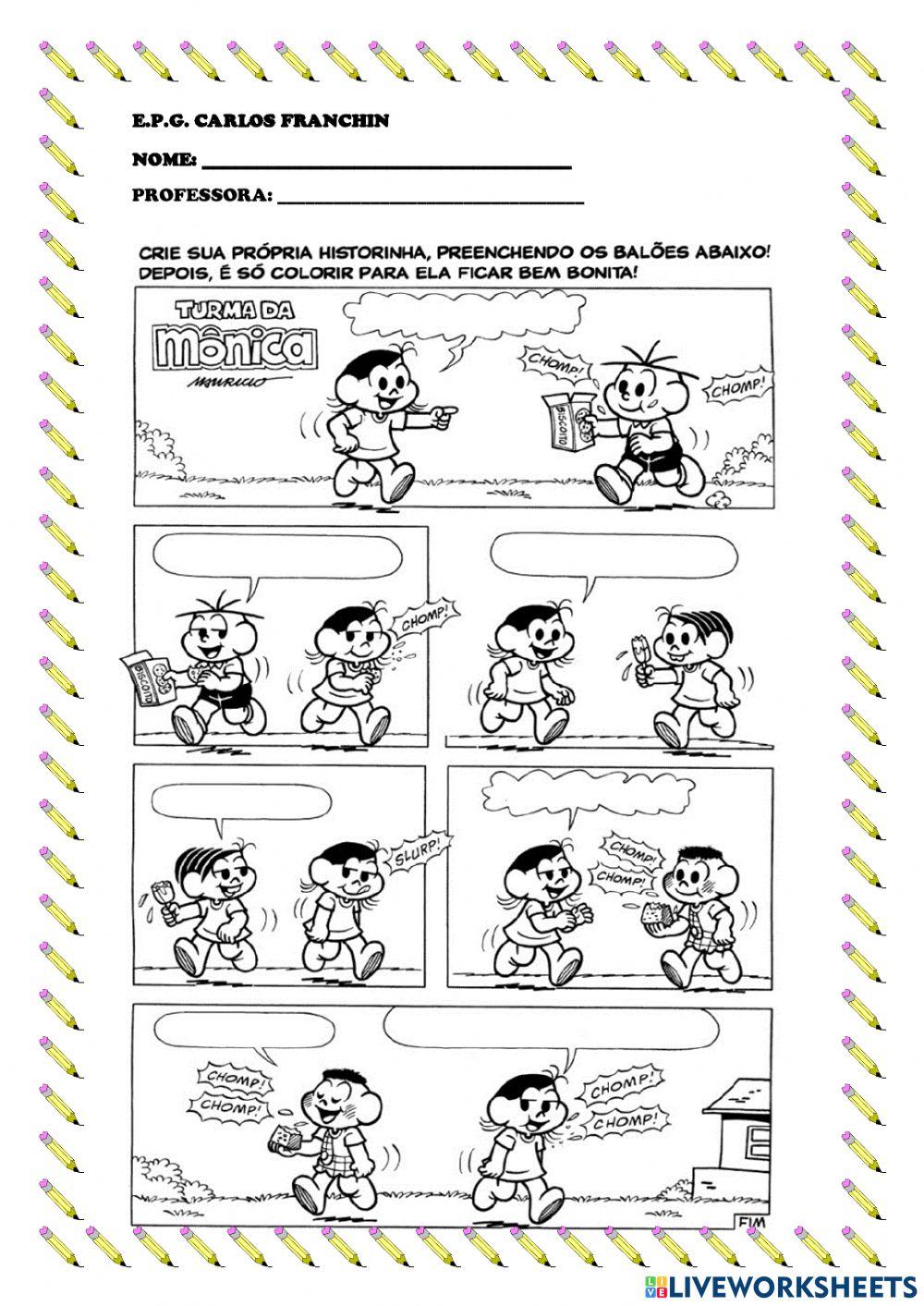 História em quadrinhos