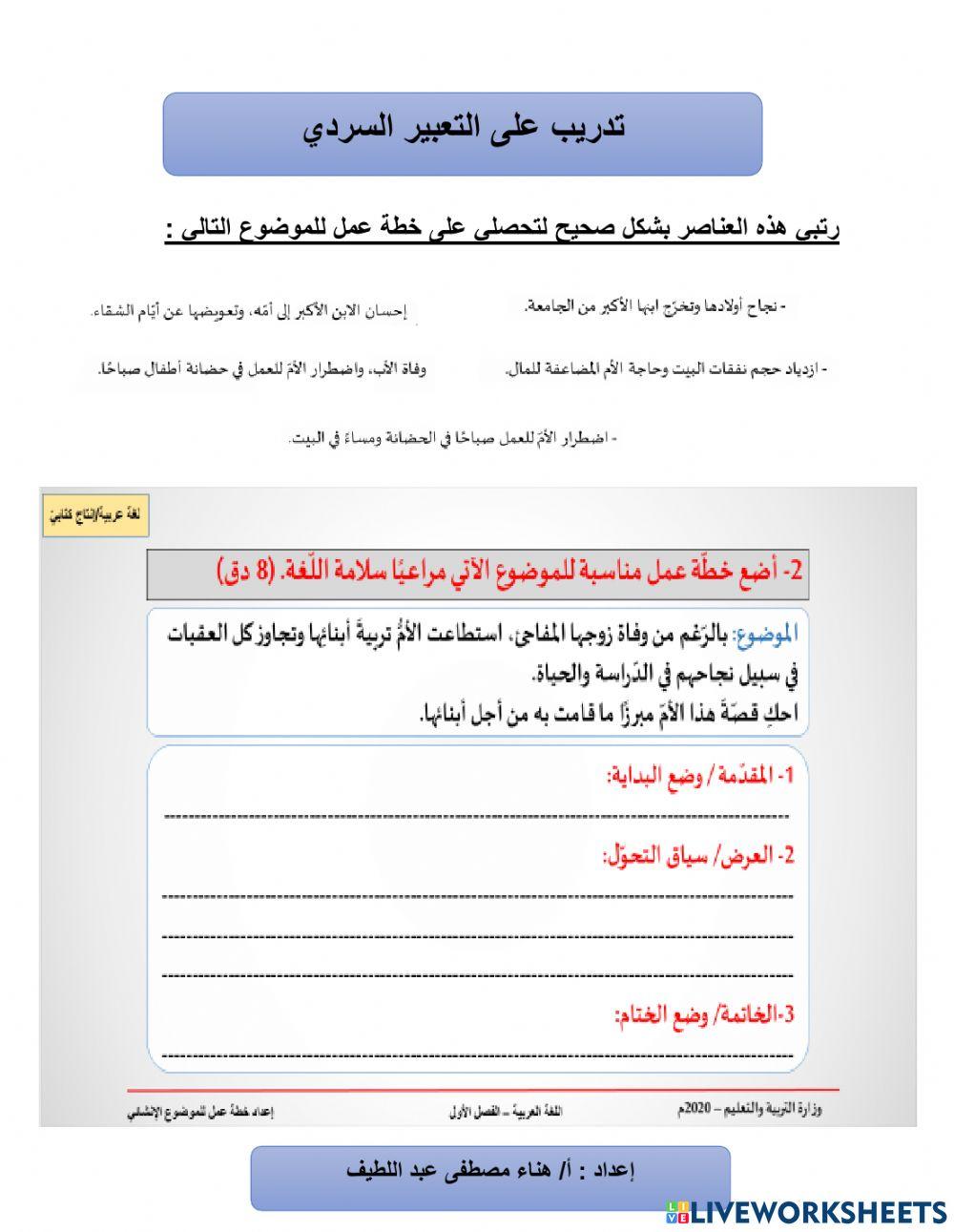 عناصر النص النثري