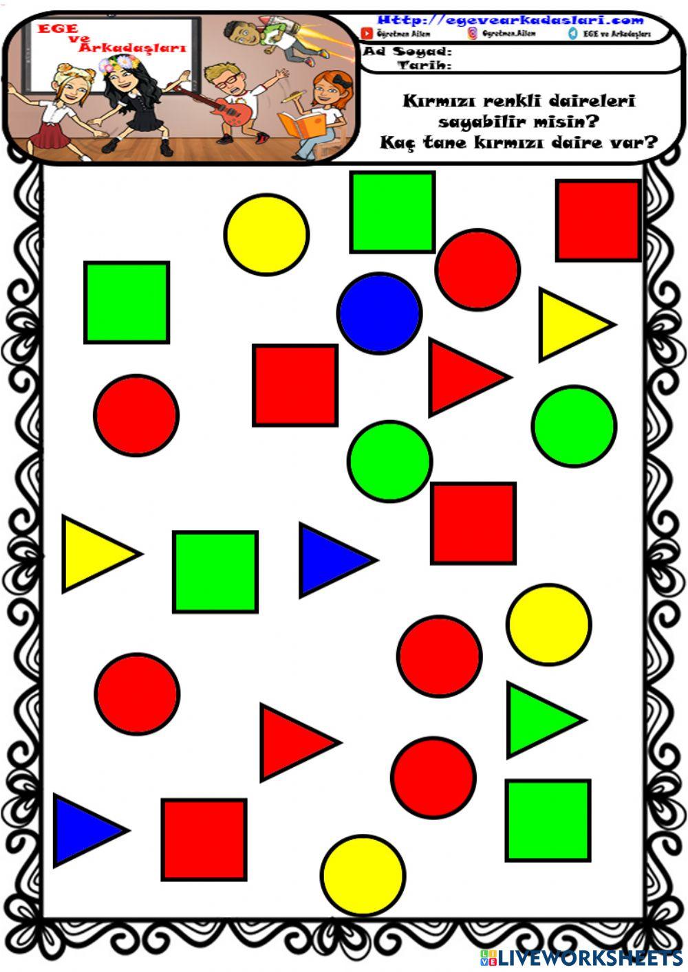 Bak-Say 1: Kaç Tane Kırmızı Daire Var?
