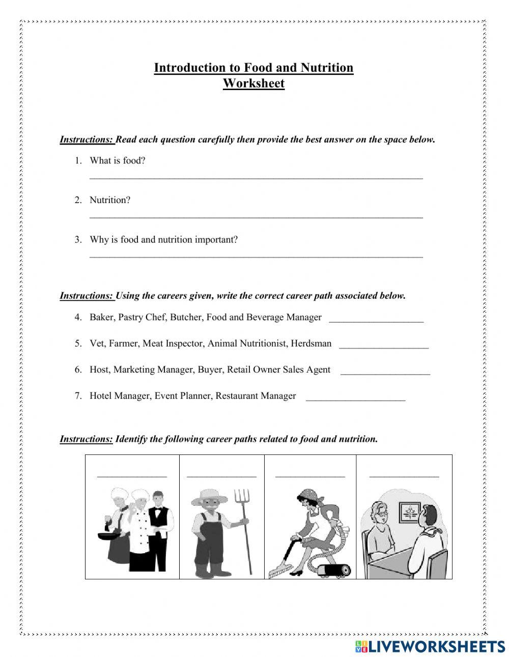 Careers in Food and Nutrition