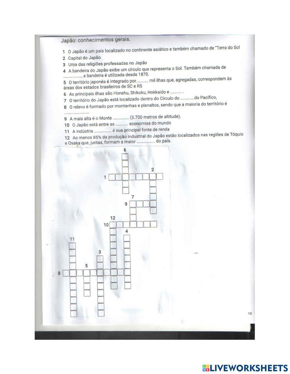 Japão: conhecimentos gerais