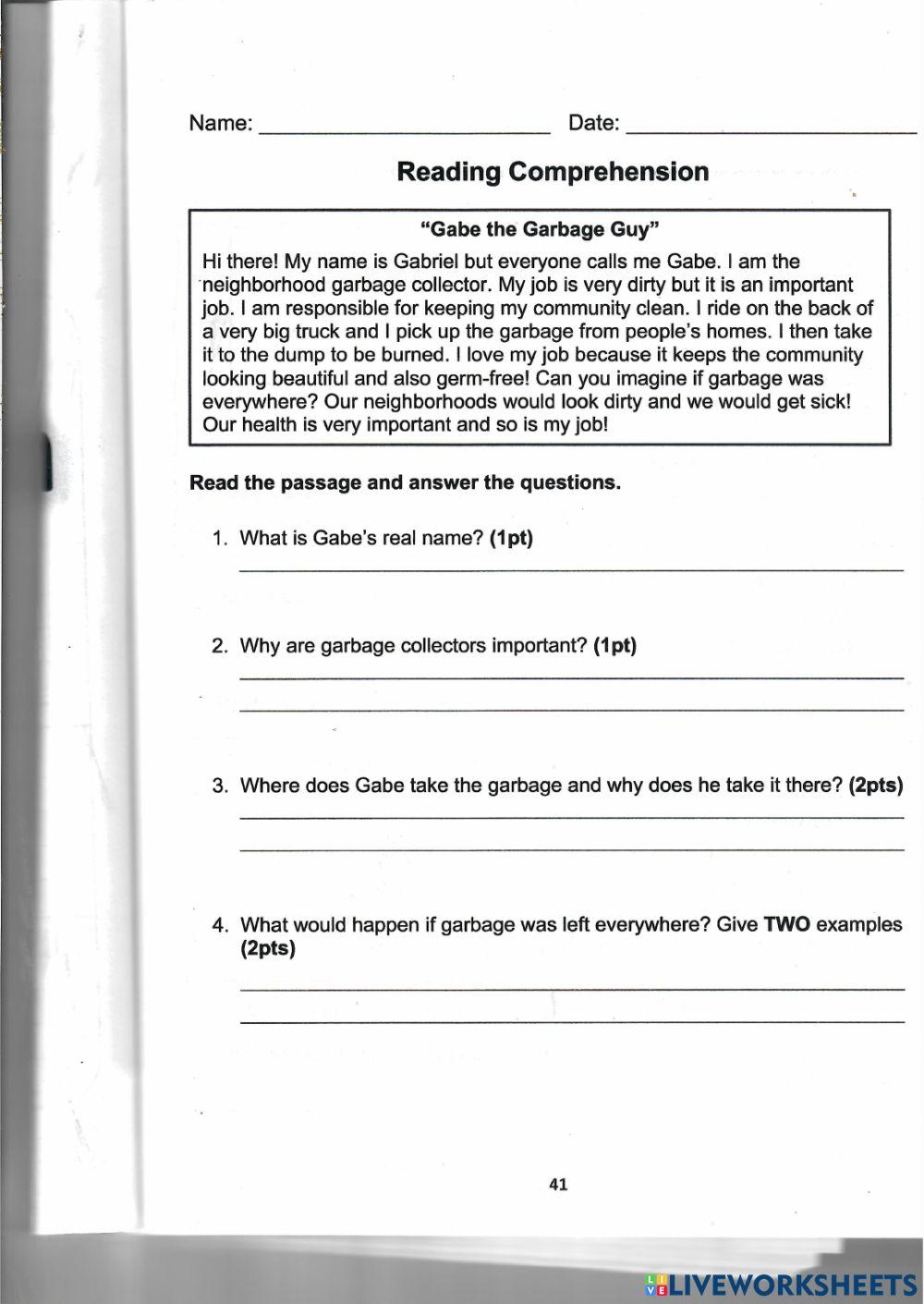 Reading Com Characters 