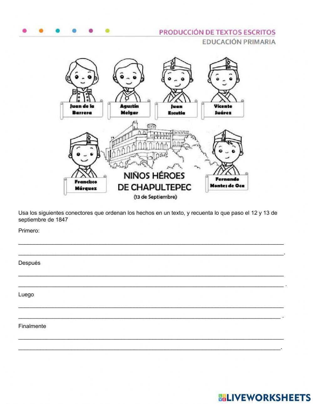 Niños heroes recuento