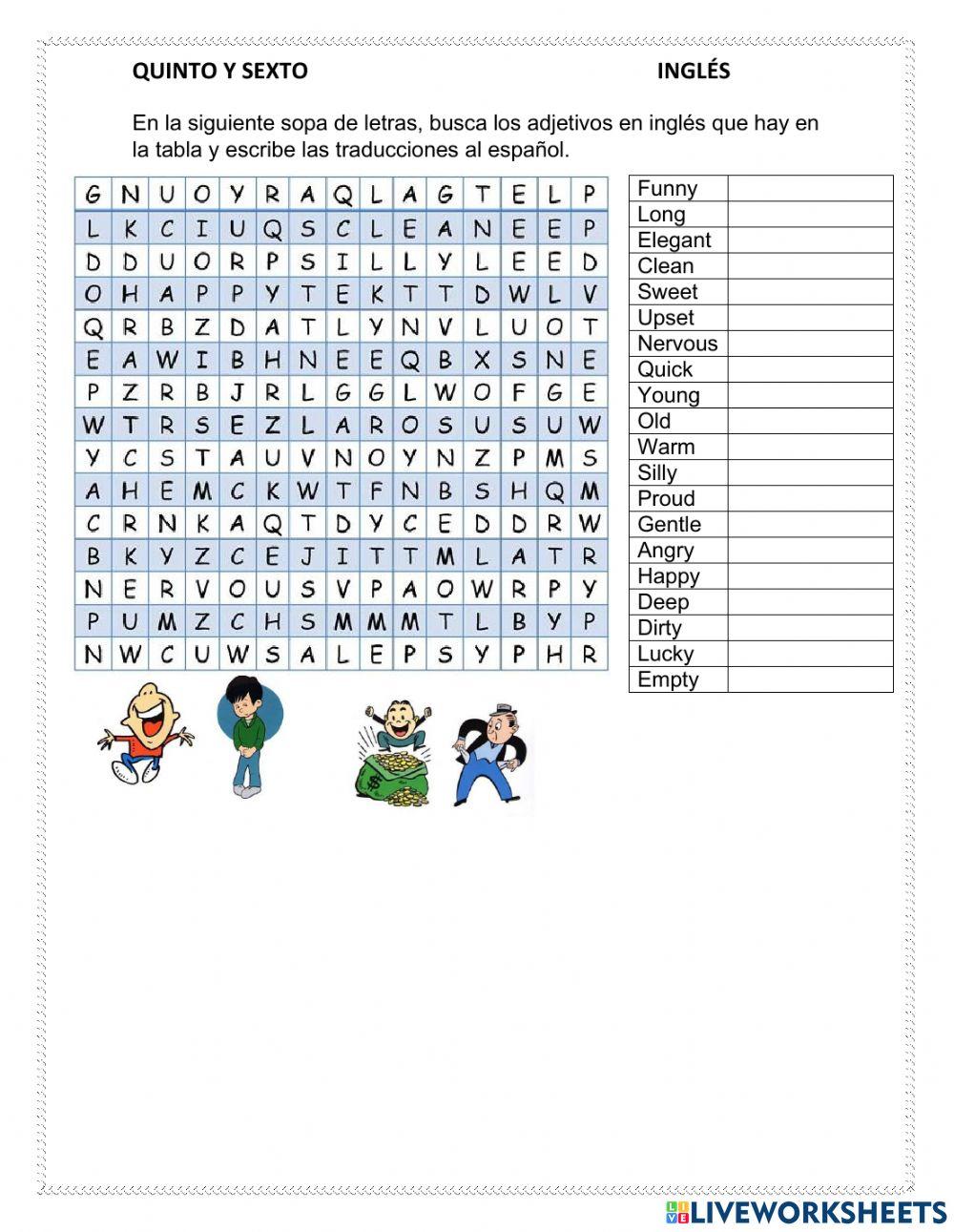 Ejercicio 5to & 6to grado - 09-13