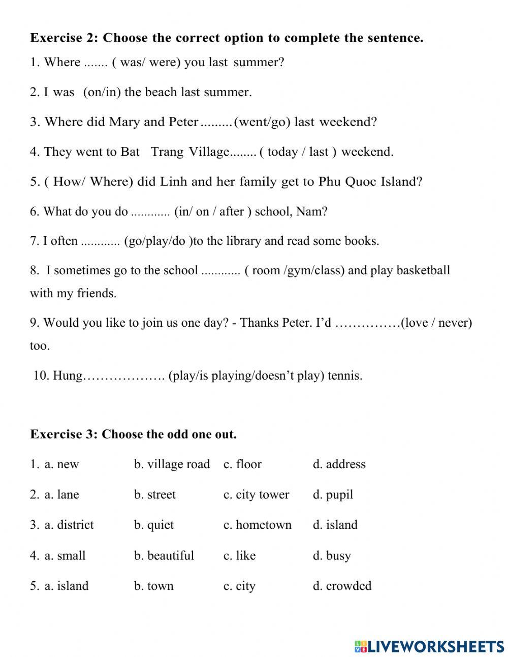 Tieng Anh 5 Unit 1-2-3