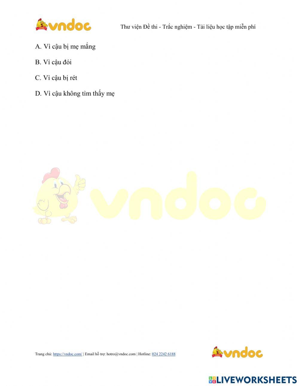 Đề ôn trạng nguyên vòng 1