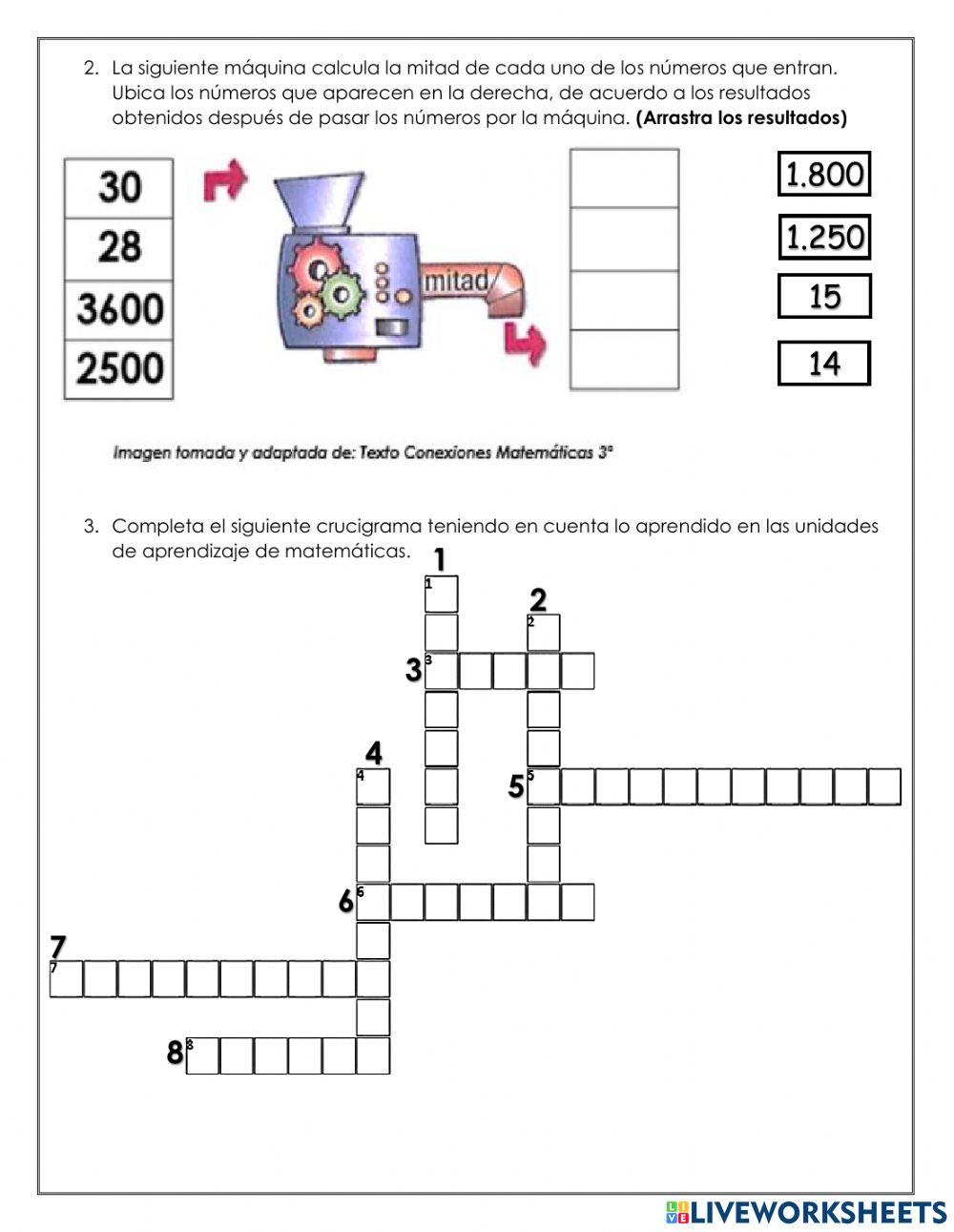 Actividad evaluativa relacional