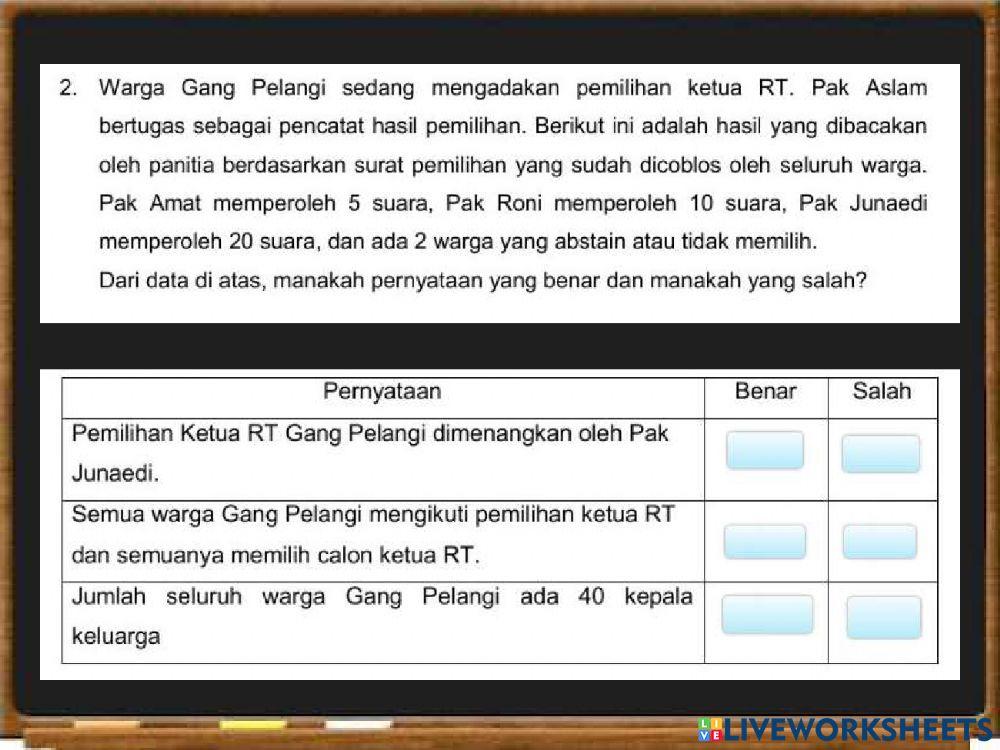 Akm numerasi level 2 bagian 4